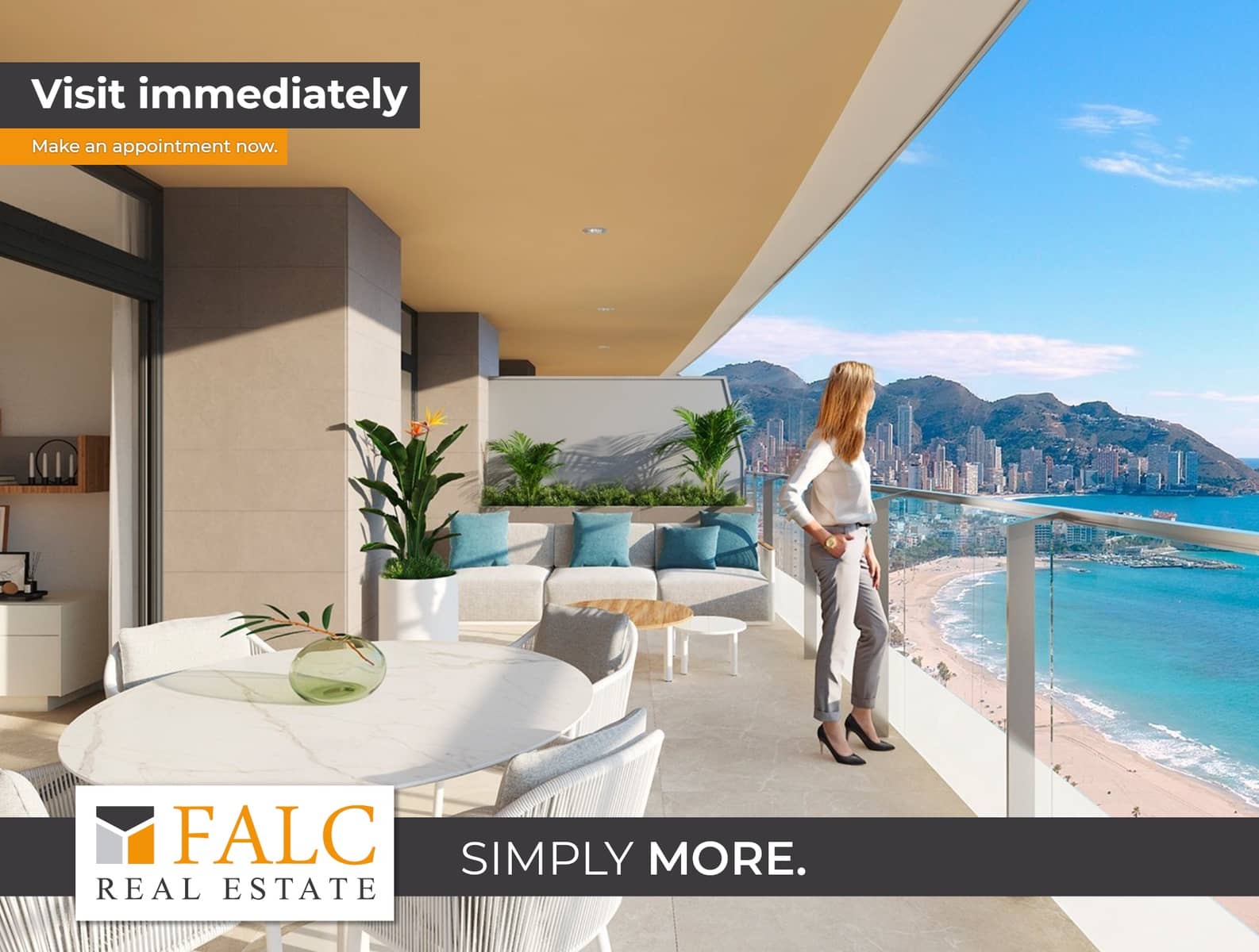 3 soveværelse Lejlighed til salg i Benidorm med swimmingpool - € 1.056.000 (Ref: 8811024)