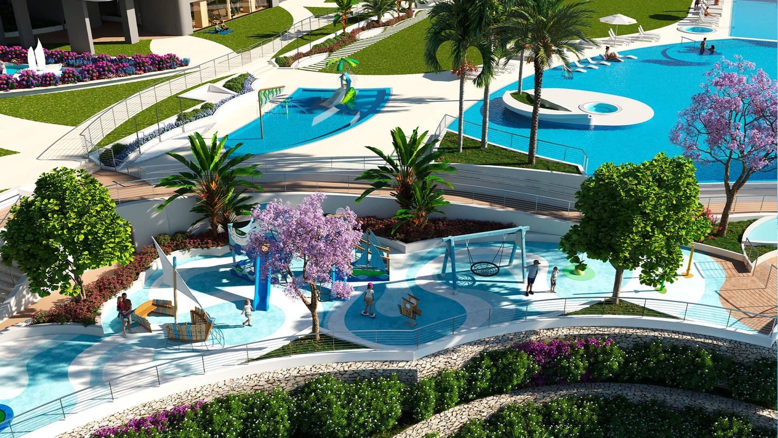 3 soveværelse Lejlighed til salg i Benidorm med swimmingpool - € 1.056.000 (Ref: 8811024)