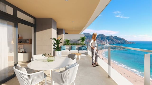 3 quarto Apartamento para venda em Centro Urbano, Benidorm com piscina garagem - 1 332 000 € (Ref: 8811024)