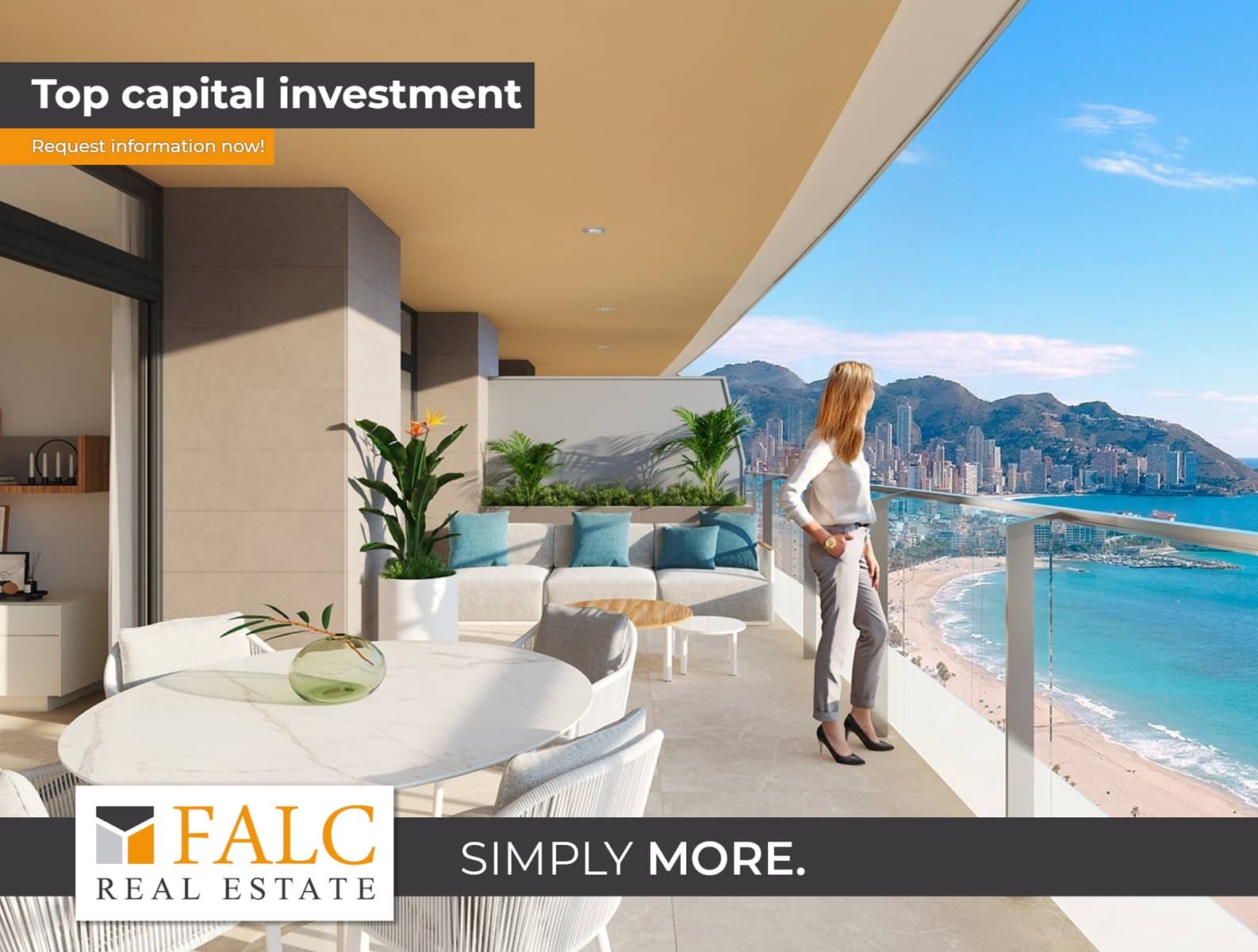 2 sypialnia Apartament na sprzedaż w Benidorm z basenem garażem - 591 000 € (Ref: 8848464)