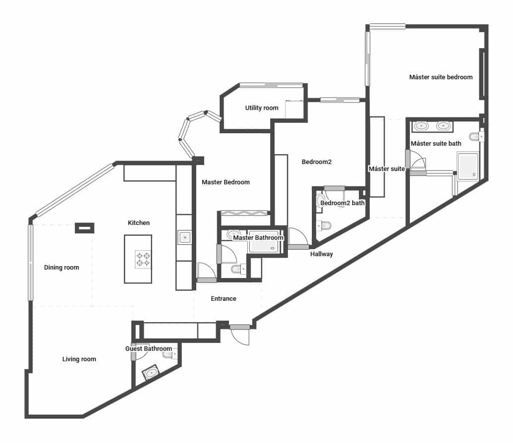 3 slaapkamer Appartement te koop in Palma de Mallorca met zwembad garage - € 3.000.000 (Ref: 8857788)