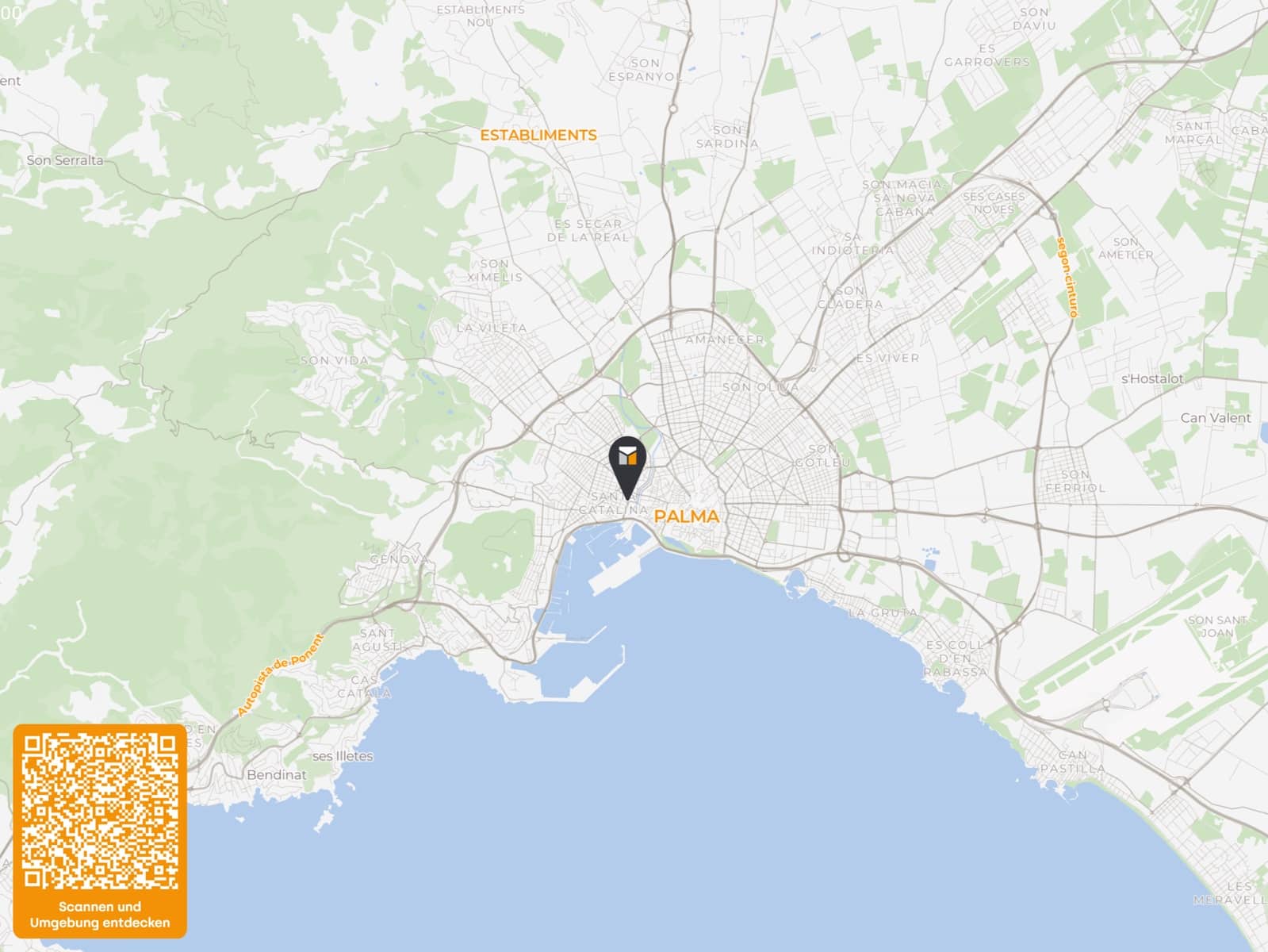 3 soveværelse Lejlighed til salg i Palma de Mallorca - € 605.000 (Ref: 8881139)