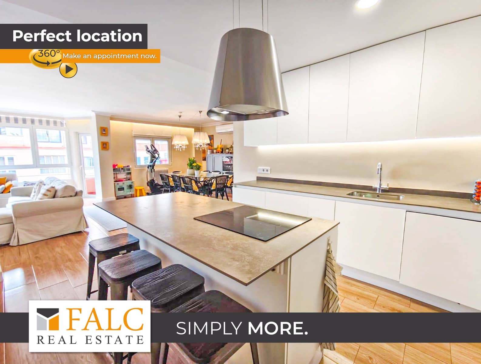 3 soveværelse Lejlighed til salg i Palma de Mallorca - € 605.000 (Ref: 8881139)