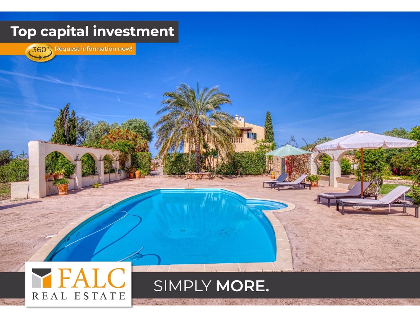 4 bedroom Finca/Country House for sale in Llucmajor with pool garage - € 1,295,000 (Ref: 8882327)