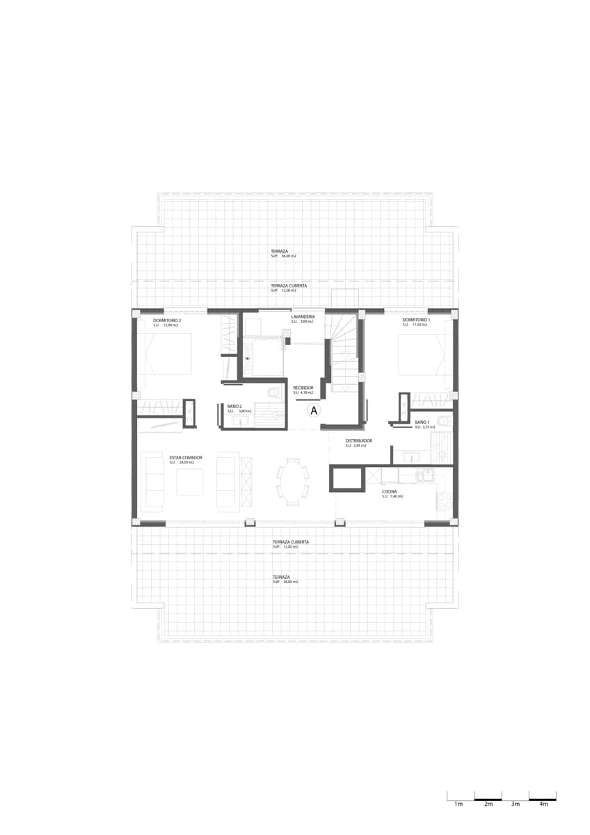 2 soveværelse Penthouse til salg i Can Pastilla - € 1.190.000 (Ref: 8891512)