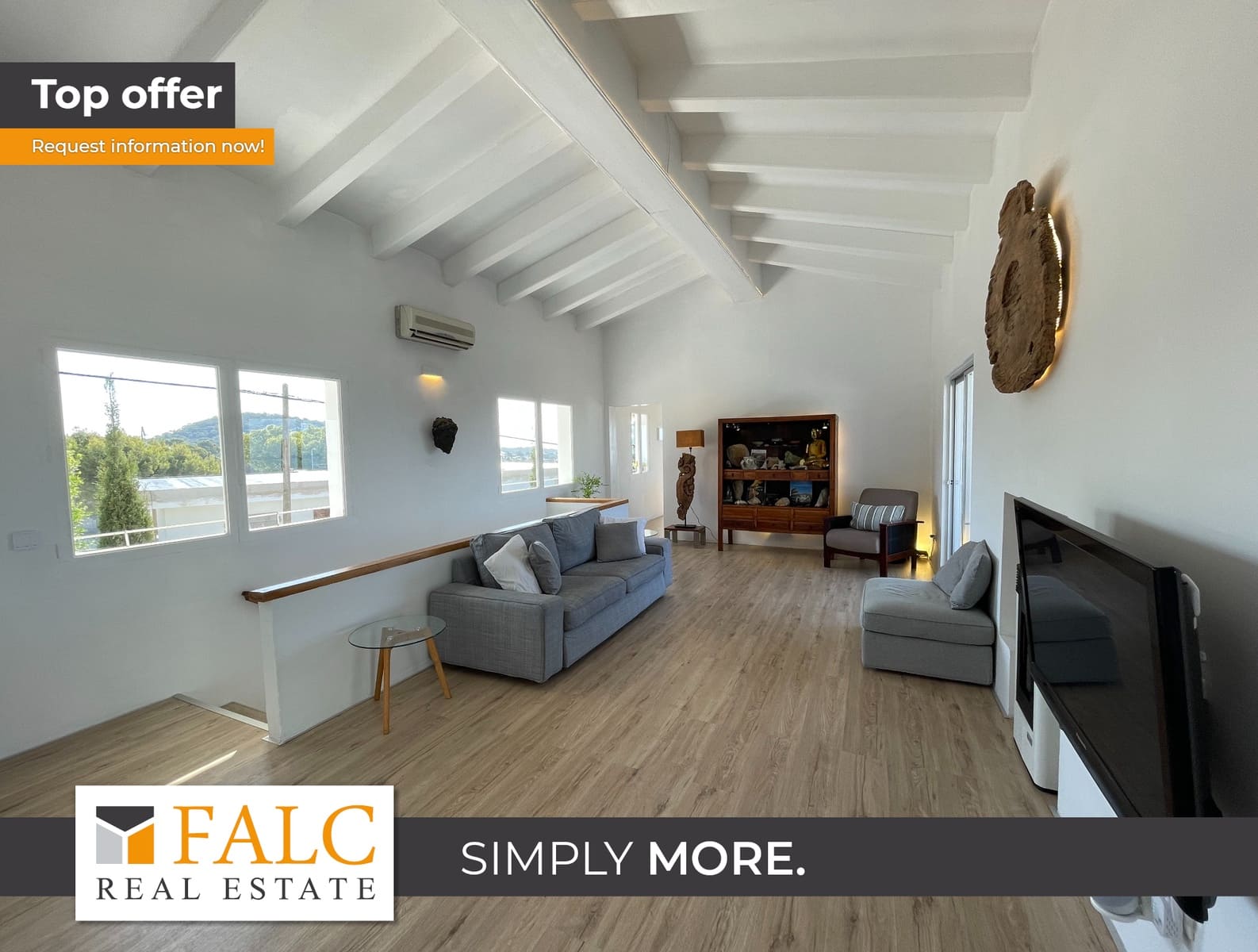 2 camera da letto Attico da affittare in Costa d'en Blanes con piscina garage - 4.800 € (Rif: 8893985)