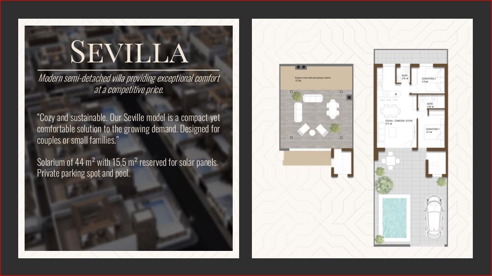 2 bedroom Villa for sale in La Pinilla with pool garage - € 186,300 (Ref: 8898190)