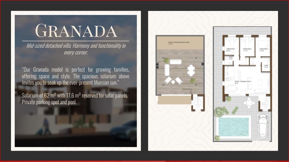 2 bedroom Villa for sale in La Pinilla with pool garage - € 186,300 (Ref: 8898190)