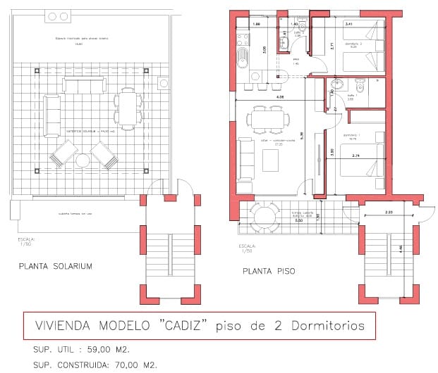2 chambre Appartement à vendre à La Pinilla - 164 627 € (Ref: 8904556)