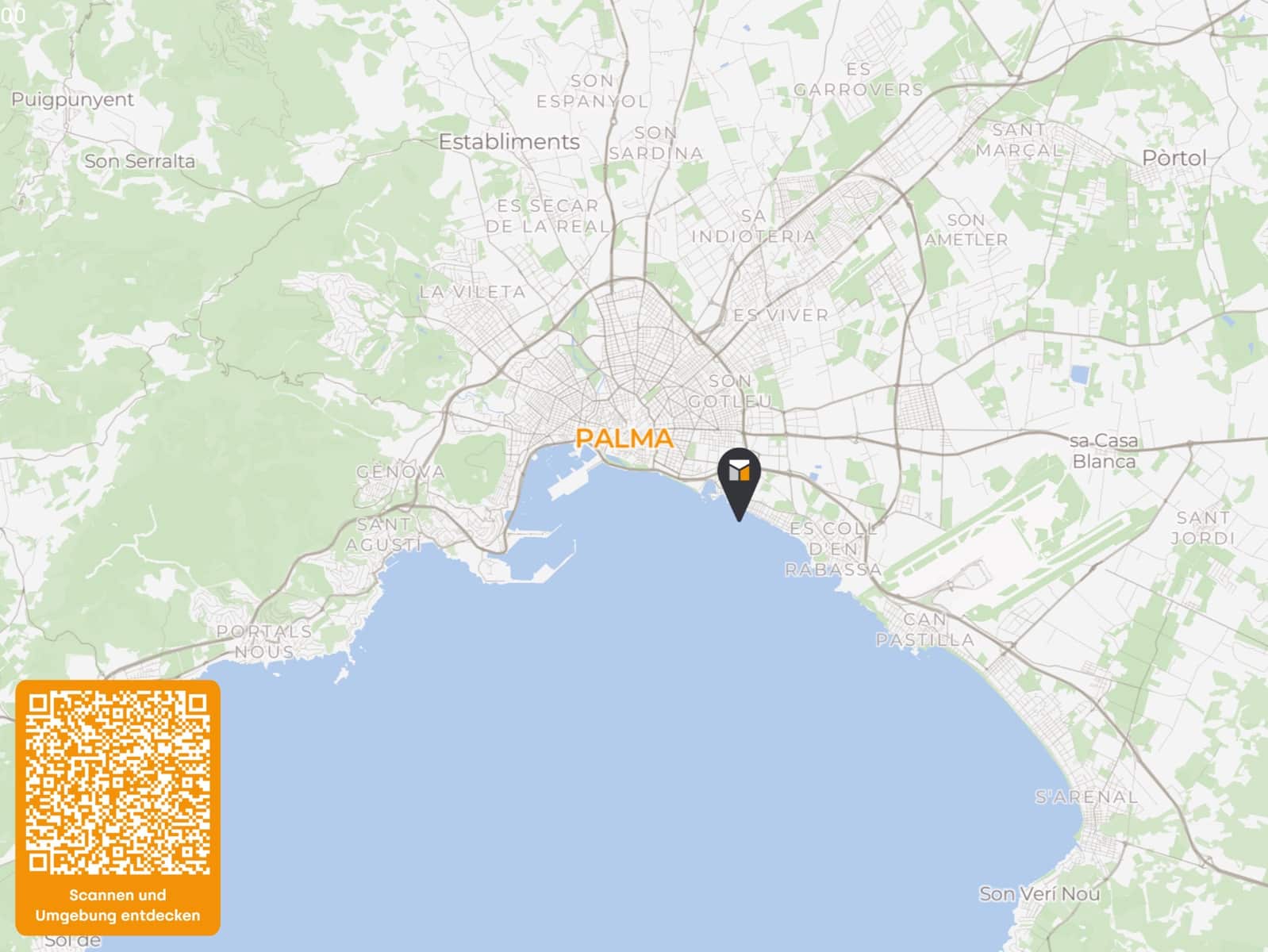 2 makuuhuone Huoneisto myytävänä paikassa Palma de Mallorca mukana uima-altaan - 995 000 € (Ref: 8912065)