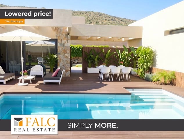 2 bedroom Villa for sale in Baños y Mendigo, Murcia city with pool garage - € 489,000 (Ref: 8914721)