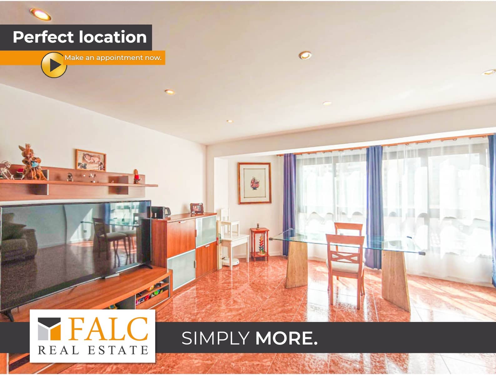 3 soveværelse Lejlighed til salg i Palma de Mallorca - € 315.000 (Ref: 8934693)