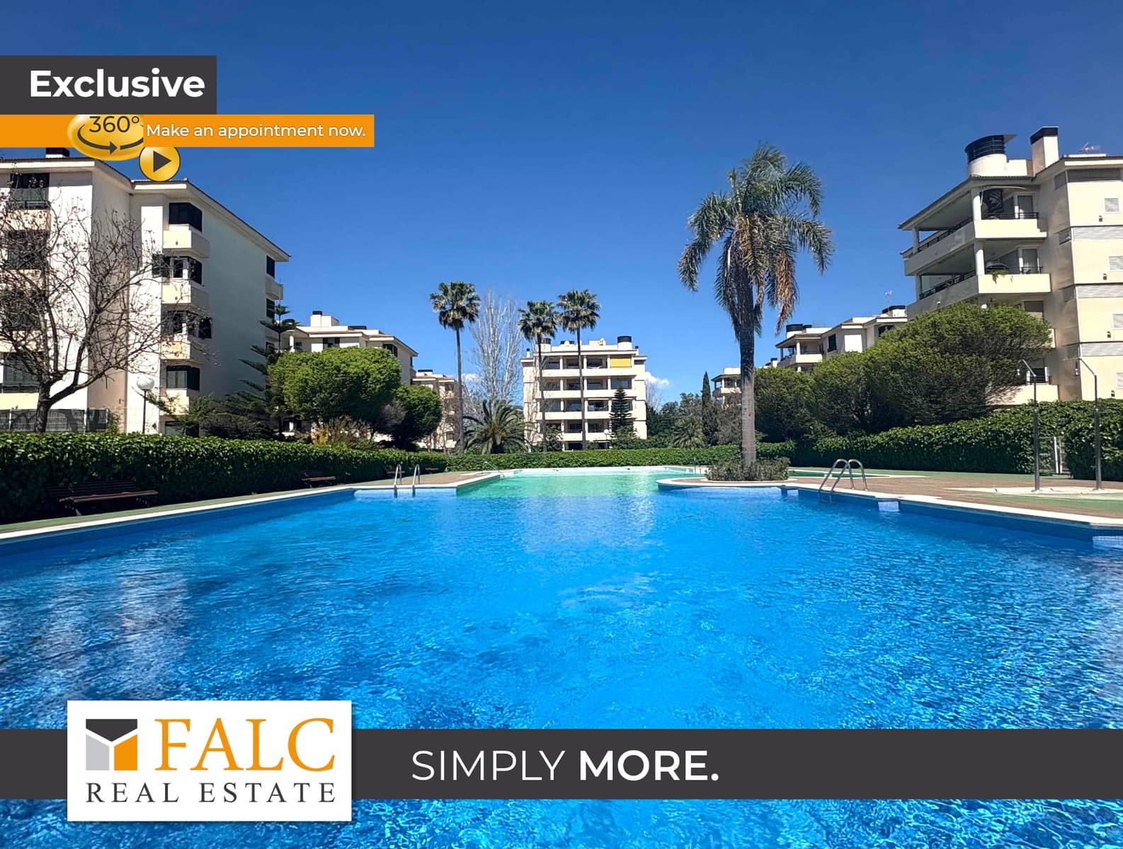 3 chambre Appartement à vendre à Palma de Mallorca avec piscine - 665 000 € (Ref: 8945625)