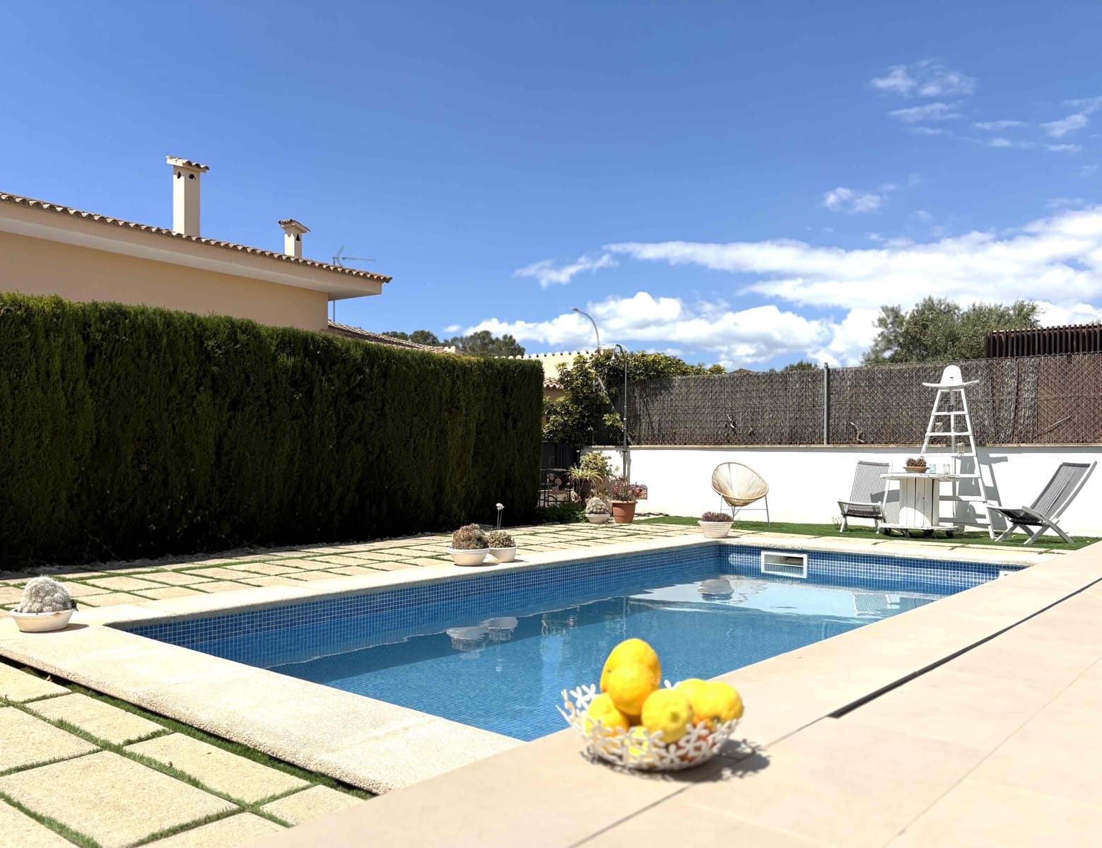 5 makuuhuone Huvila vuokrattavana paikassa Palma de Mallorca mukana uima-altaan 
autotalli - 4 800 € (Ref: 8948172)