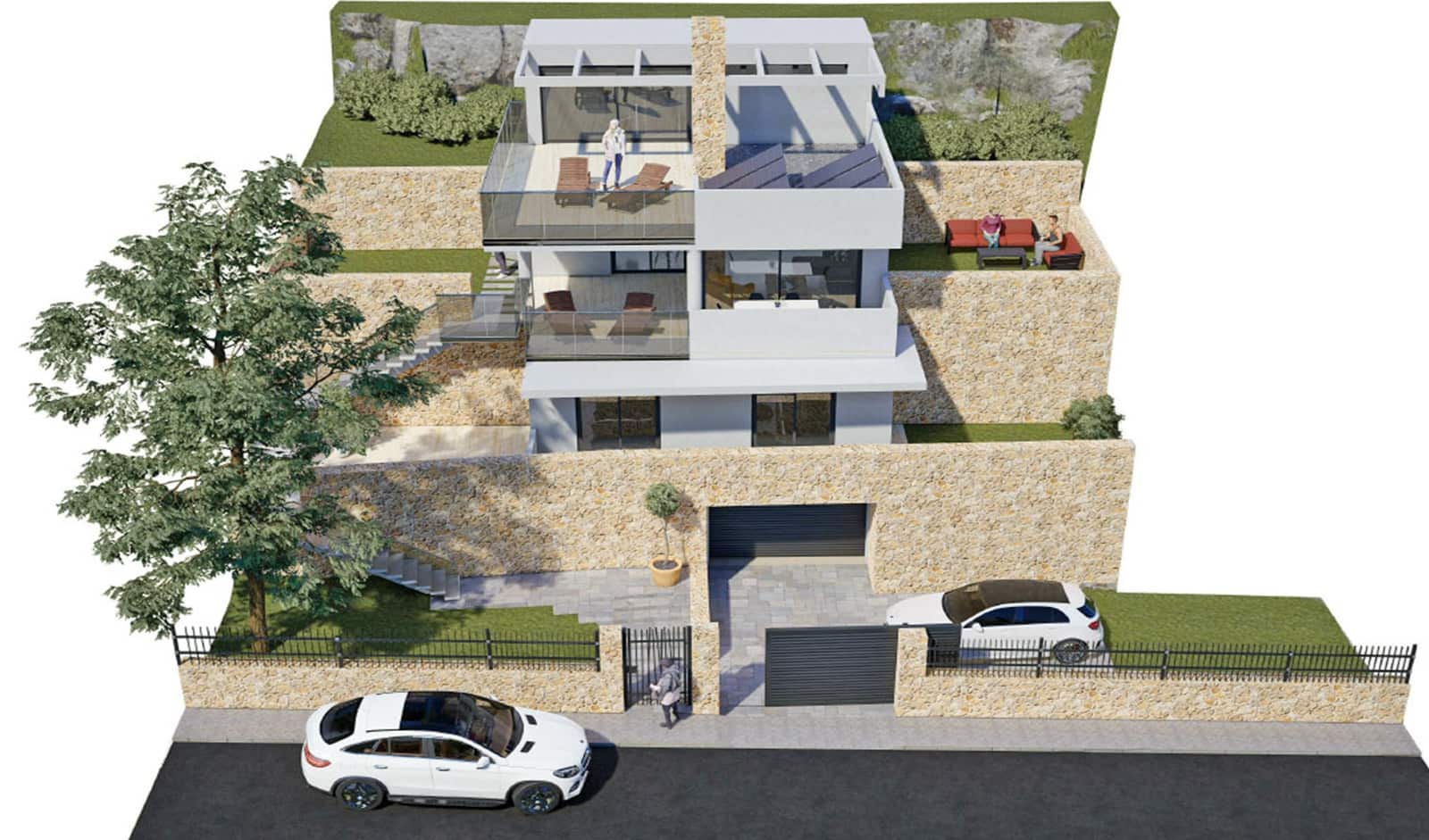 2 soveværelse Villa til salg i Cala Llombards med swimmingpool garage - € 950.000 (Ref: 8953321)