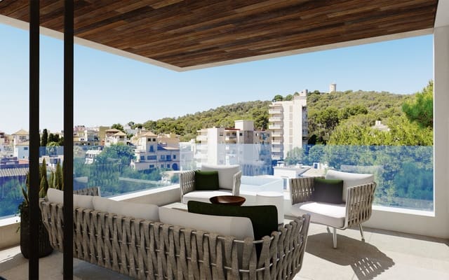 3 quarto Apartamento para venda em Son Armadans, Palma de Mallorca com piscina garagem - 2 600 000 € (Ref: 8958144)