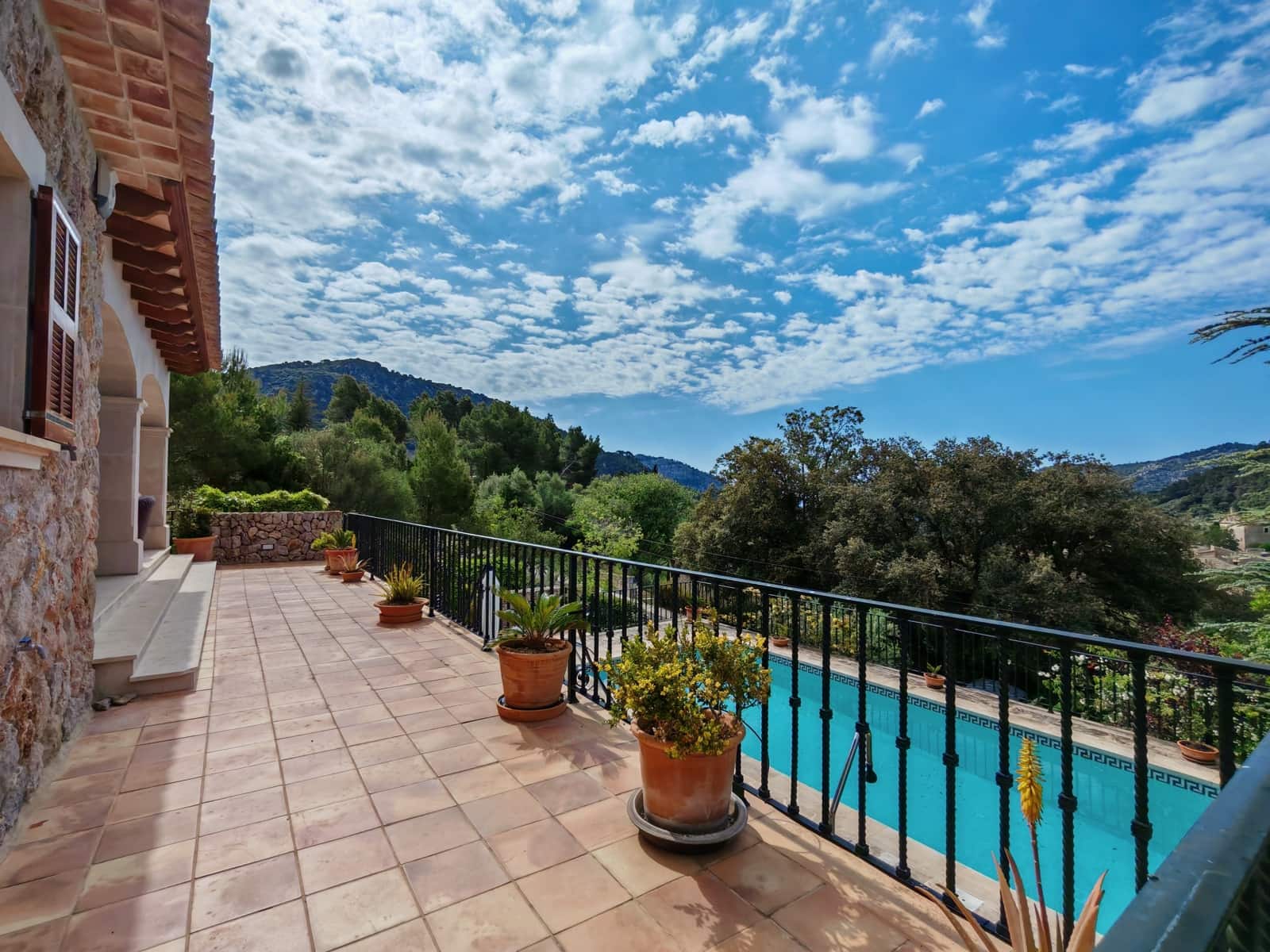 4 chambre Finca/Maison de Campagne à vendre à Valldemosa avec piscine garage - 3 700 000 € (Ref: 8977766)