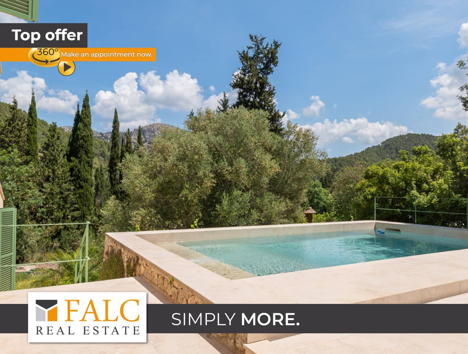 6 soveværelse Finca/Landehus til salg i Esporles med swimmingpool garage - € 1.850.000 (Ref: 8993027)