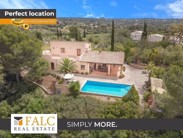 3 bedroom Finca/Country House for sale in Portocristo / Port de Manacor, Manacor with pool garage - € 1,795,000 (Ref: 9012468)