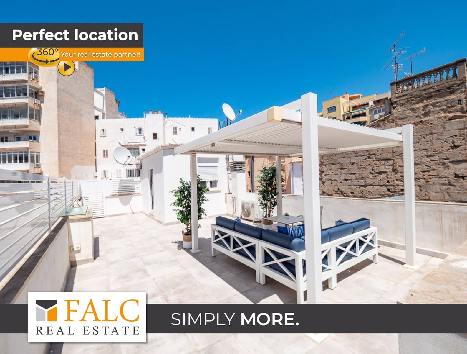 2 camera da letto Appartamento in vendita in Palma de Mallorca con piscina - 555.000 € (Rif: 9016615)