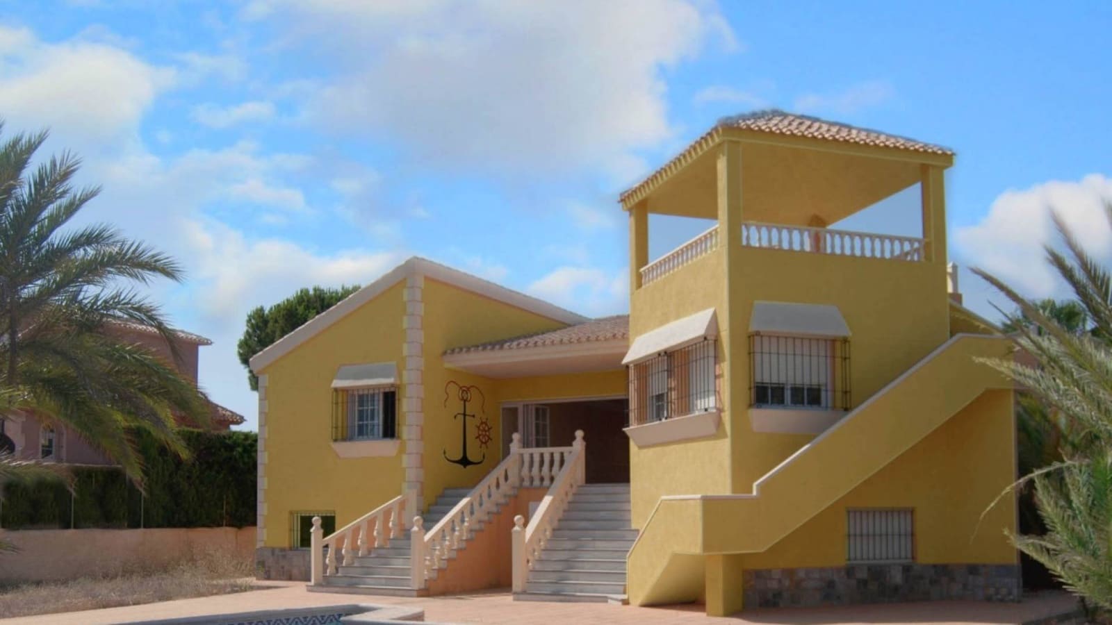 3 sypialnia Willa na sprzedaż w La Manga del Mar Menor z basenem - 780 000 € (Ref: 9023855)