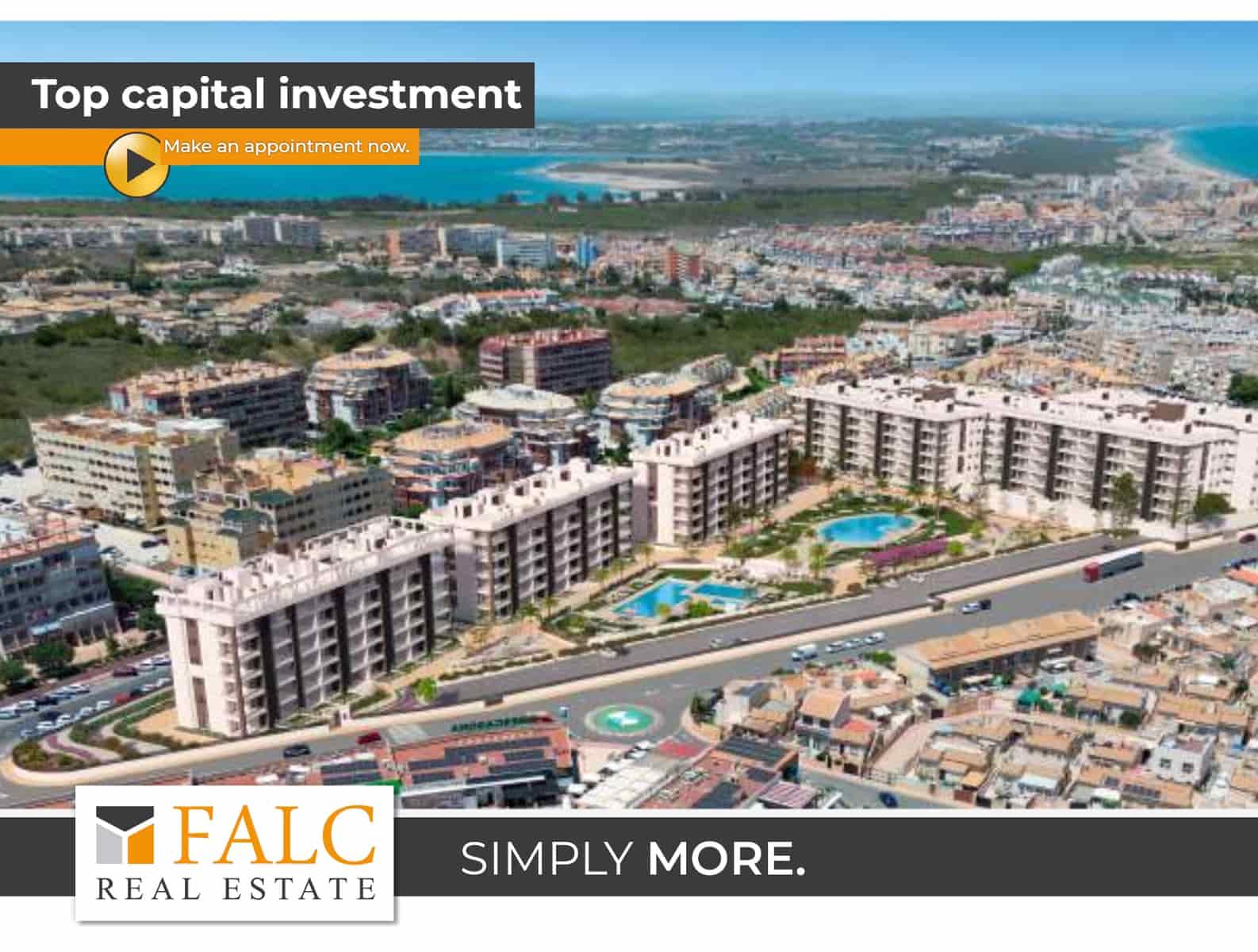 2 bedroom Apartment for sale in La Mata with pool - € 280,000 (Ref: 9025524)