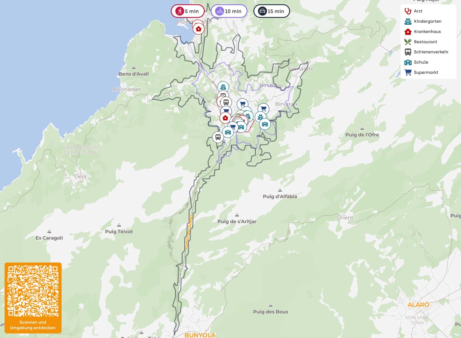 6 soveværelse Rækkehus til salg i Soller - € 980.000 (Ref: 9043985)