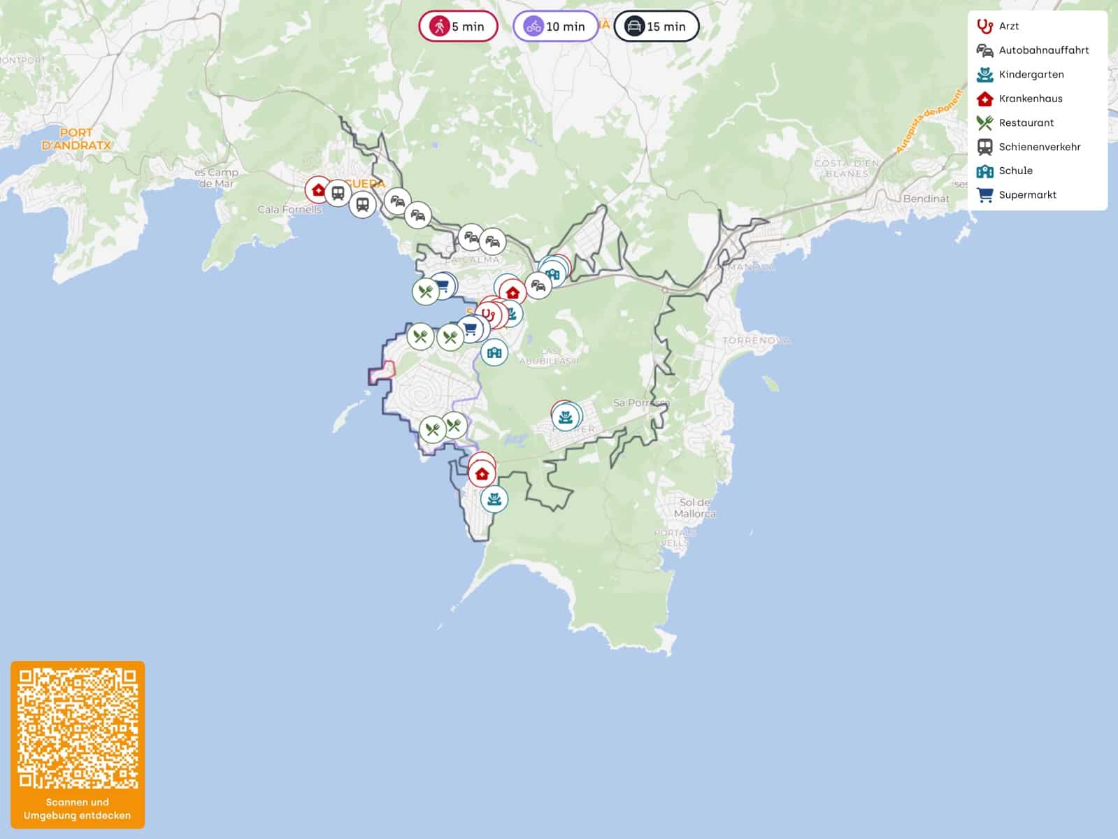 3 sovrum Lägenhet till salu i Santa Ponsa med pool garage - 1 450 000 € (Ref: 9058225)