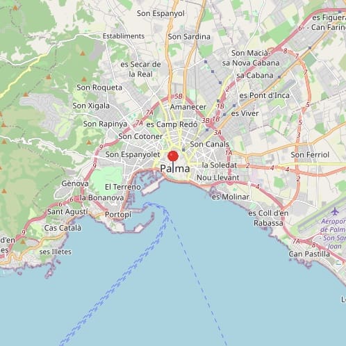 1 slaapkamer Penthouse te koop in Palma de Mallorca met zwembad garage - € 890.000 (Ref: 9060041)