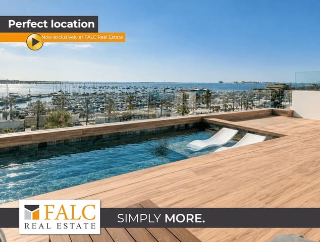 3 soveværelse Penthouse til salg i Los Cuarteros, San Pedro del Pinatar med swimmingpool garage - € 1.150.000 (Ref: 9064692)
