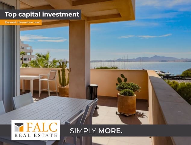 3 soveværelse Lejlighed til salg i La Manga del Mar Menor med swimmingpool - € 298.000 (Ref: 9066579)