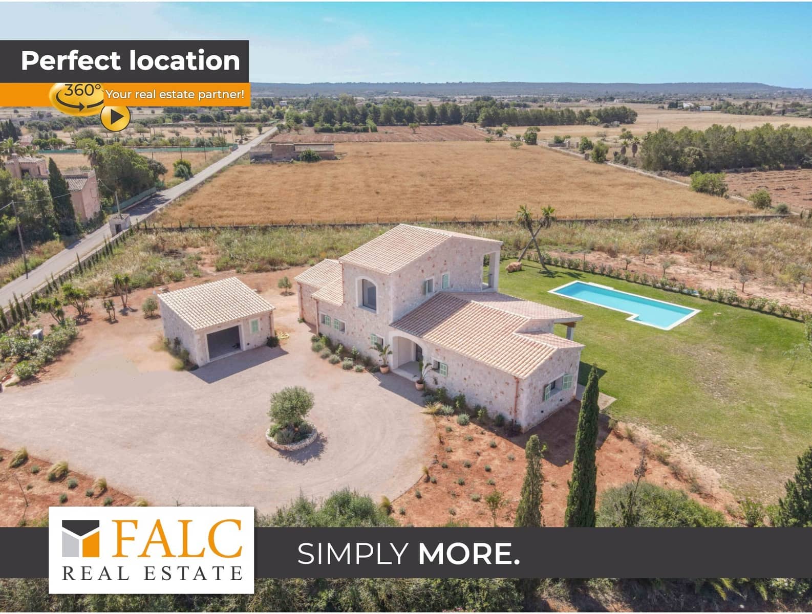 5 bedroom Finca/Country House for sale in Campos with pool garage - € 2,490,000 (Ref: 9073676)