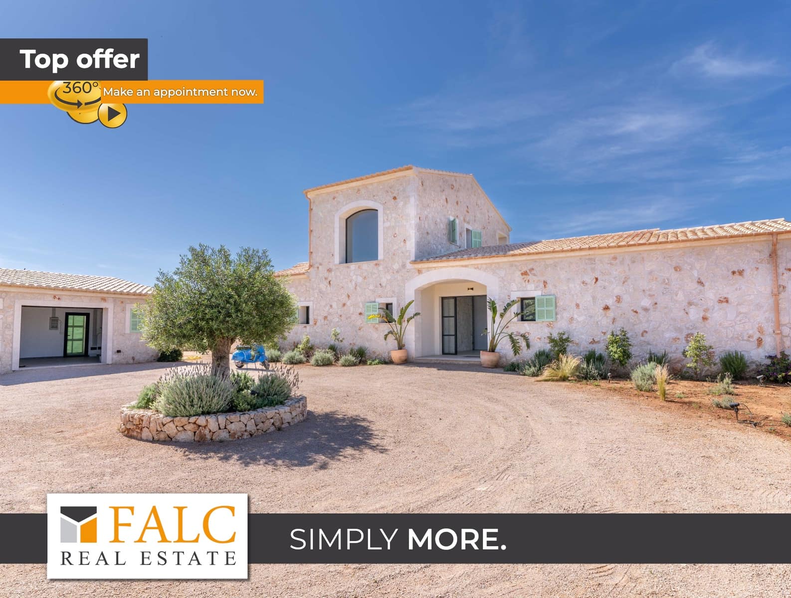 5 soveværelse Finca/Landehus til salg i Campos med swimmingpool garage - € 2.490.000 (Ref: 9073676)