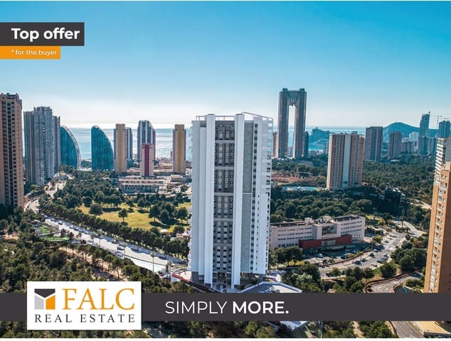 3 chambre Appartement à vendre à Playa Poniente, Benidorm avec piscine - 800 000 € (Ref: 9100021)