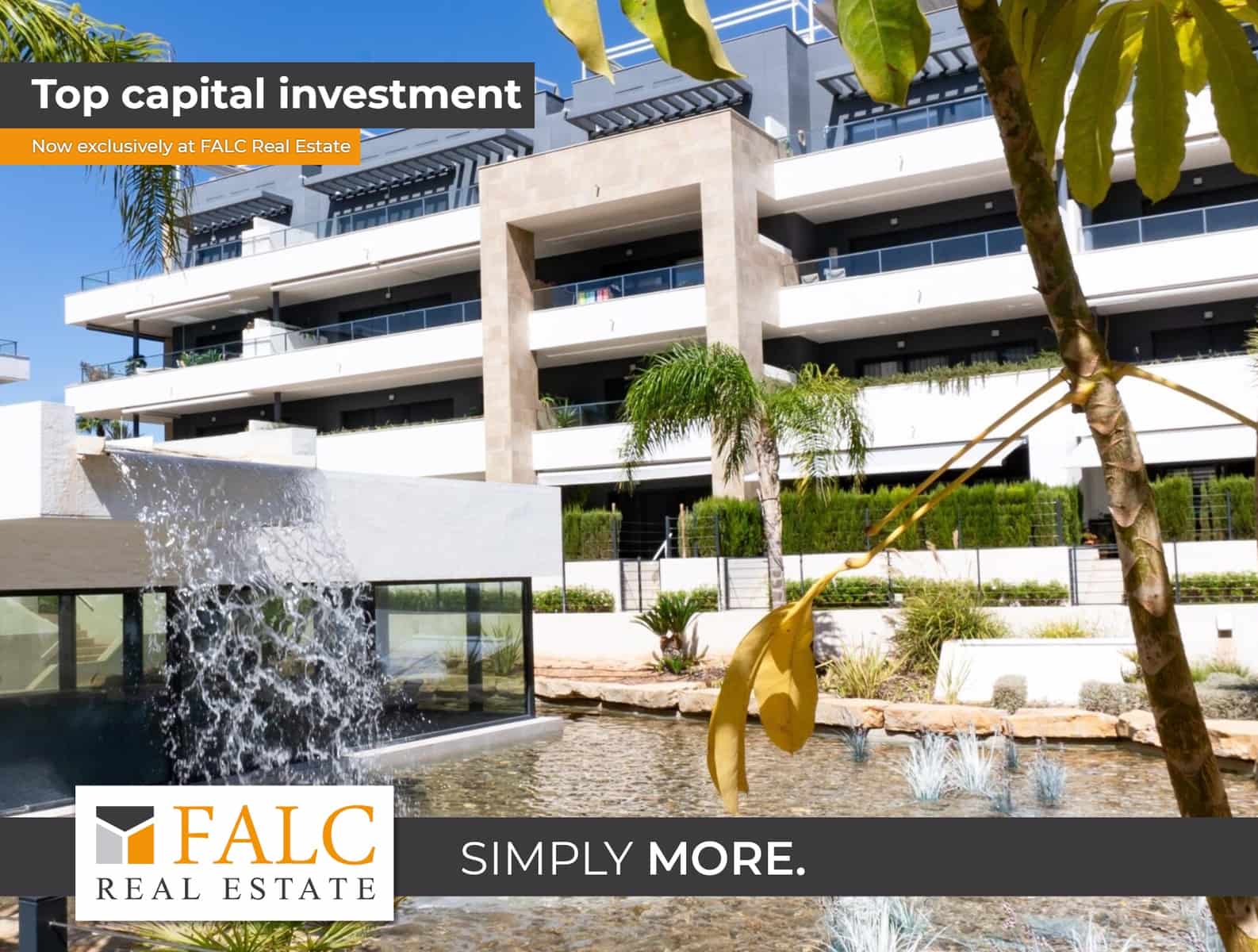 2 soverom Penthouse til salgs i Playa Flamenca med svømmebasseng garasje - € 465 000 (Ref: 9108275)