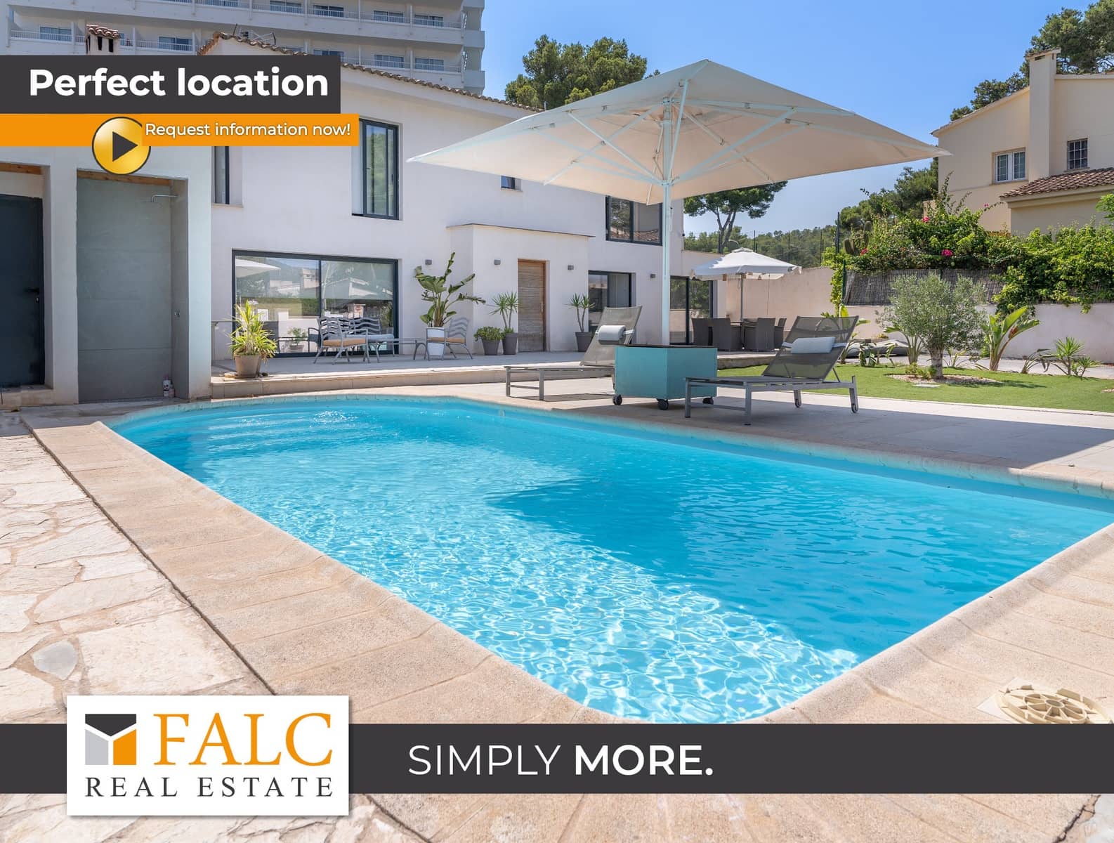 6 sypialnia Willa na sprzedaż w Palmanova z basenem garażem - 1 480 000 € (Ref: 9113360)