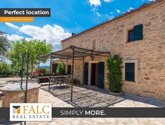 3 soveværelse Finca/Landehus til salg i Son Macia, Manacor med swimmingpool garage - € 892.000 (Ref: 9118412)