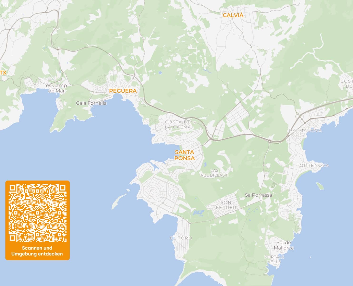 Teren niezagospodarowany na sprzedaż w Santa Ponsa - 1 000 000 € (Ref: 9123850)