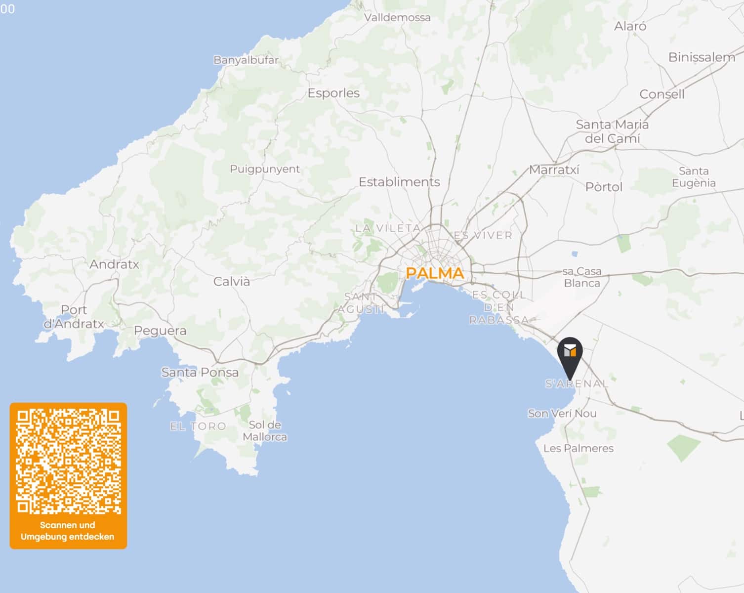 2 soveværelse Penthouse til salg i Palma de Mallorca med swimmingpool garage - € 1.450.000 (Ref: 9163107)