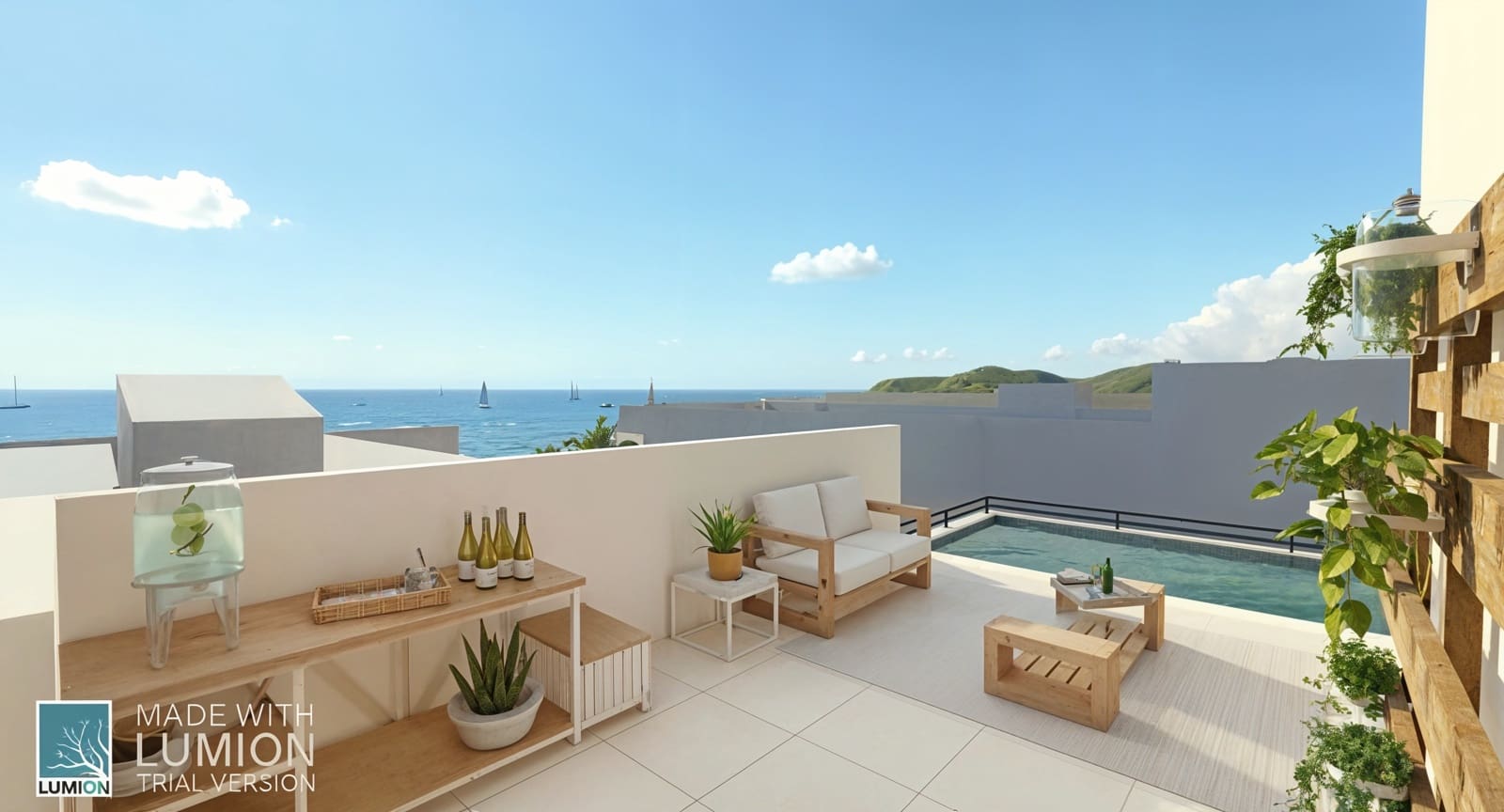 2 soveværelse Penthouse til salg i Palma de Mallorca med swimmingpool garage - € 1.450.000 (Ref: 9163107)