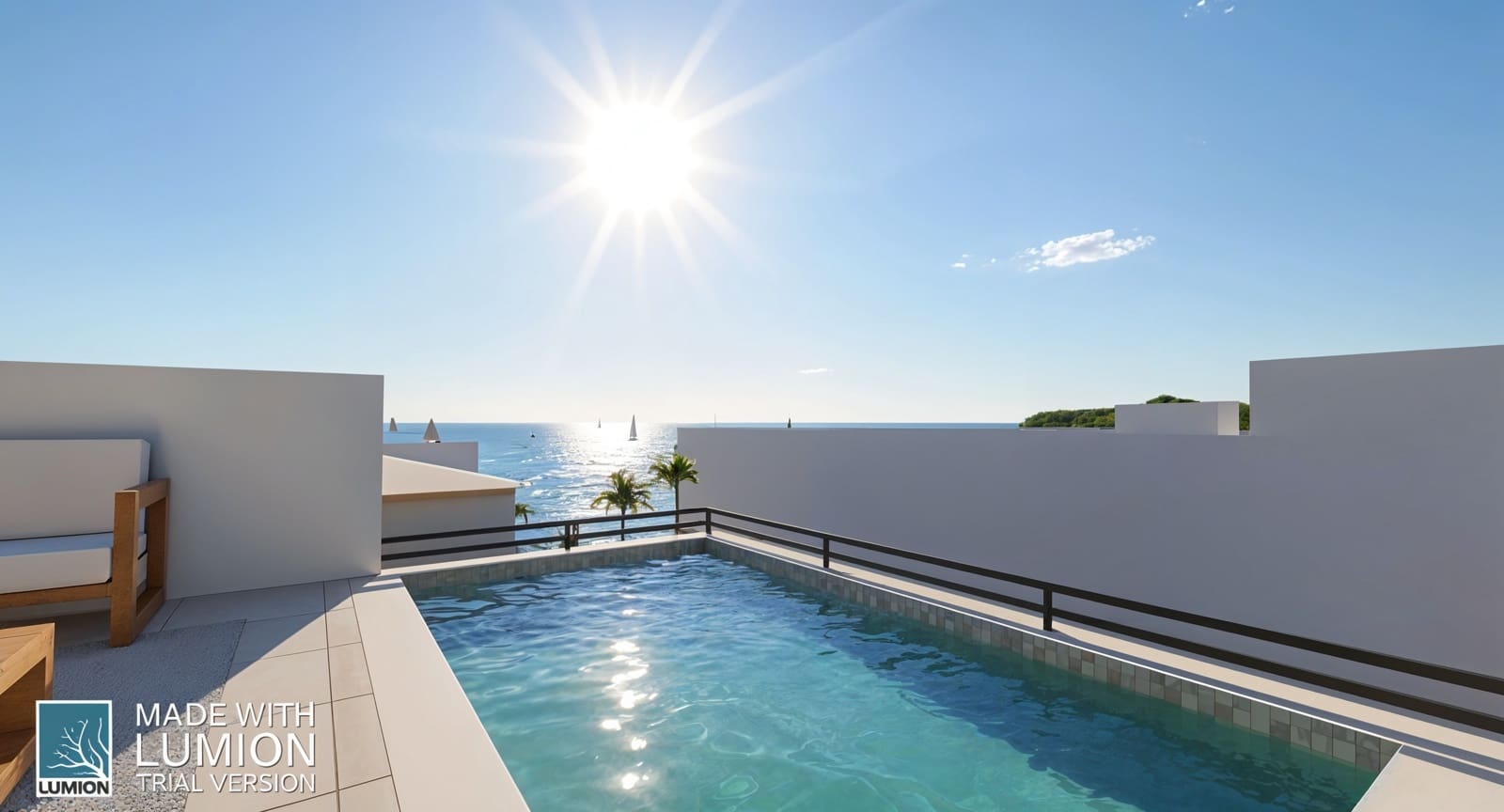 2 soveværelse Penthouse til salg i Palma de Mallorca med swimmingpool garage - € 1.450.000 (Ref: 9163107)