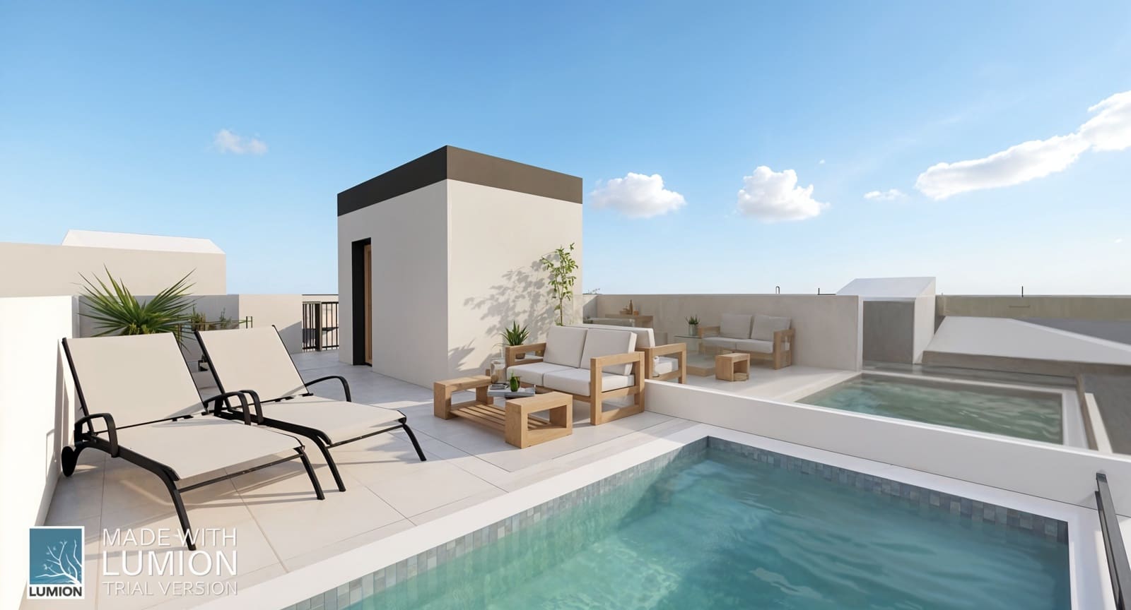 2 soveværelse Penthouse til salg i Palma de Mallorca med swimmingpool garage - € 1.450.000 (Ref: 9163107)