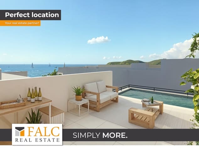 2 soveværelse Penthouse til salg i Las Maravillas, Palma de Mallorca med swimmingpool garage - € 1.450.000 (Ref: 9163107)