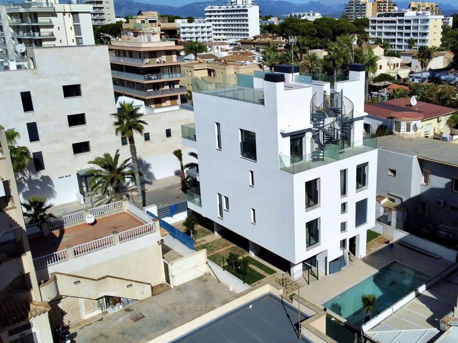 2 soveværelse Penthouse til salg i Palma de Mallorca med swimmingpool garage - € 1.450.000 (Ref: 9163107)