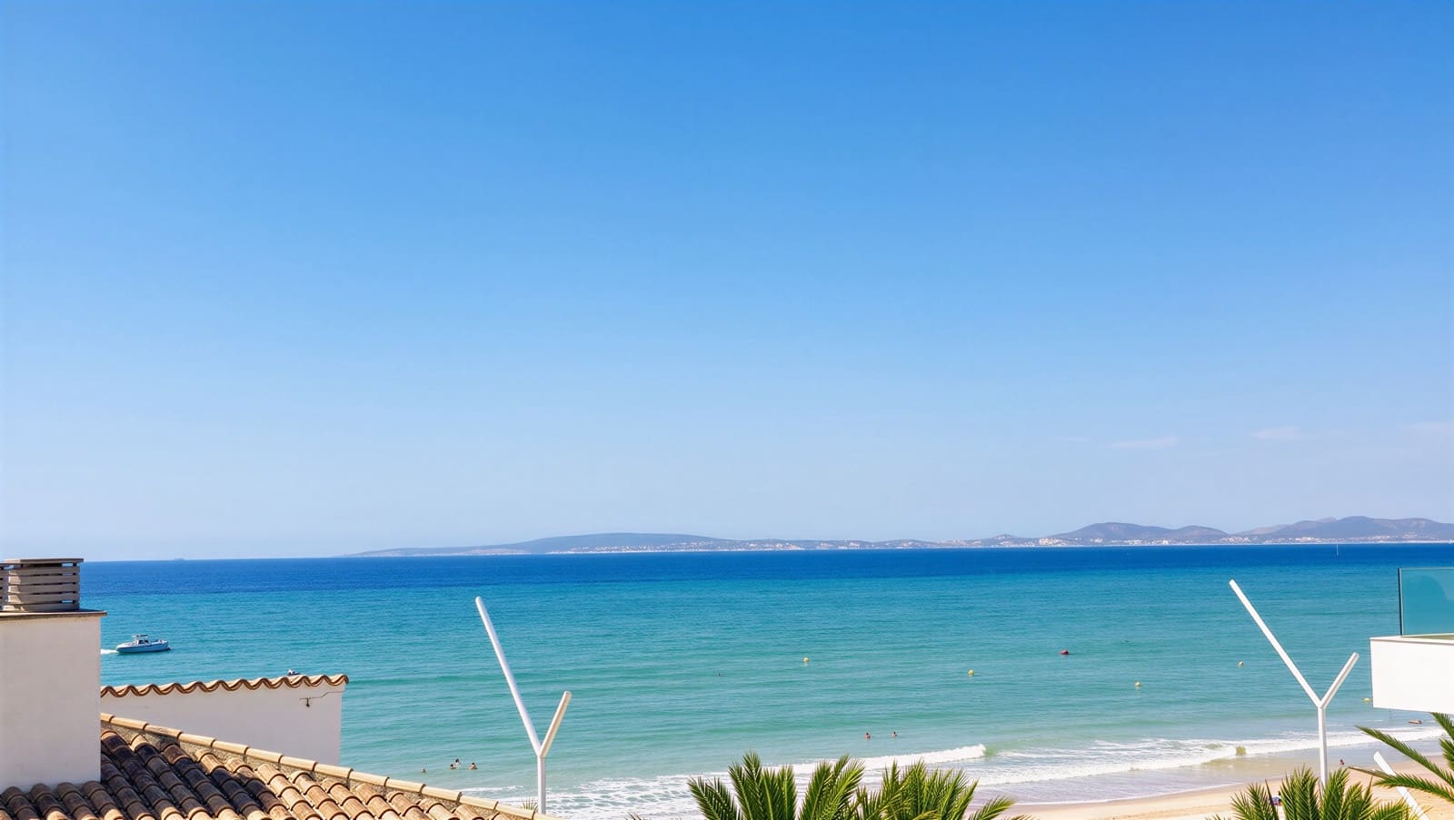 2 soverom Penthouse til salgs i Palma de Mallorca med svømmebasseng garasje - € 1 250 000 (Ref: 9163107)