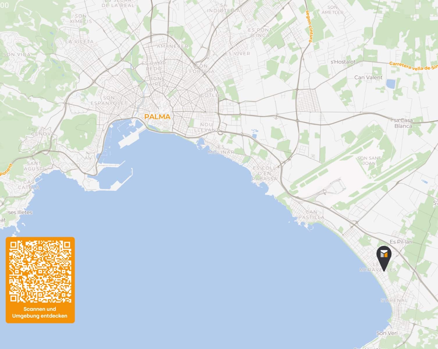 3 soveværelse Lejlighed til salg i Palma de Mallorca med garage - € 1.285.000 (Ref: 9164799)