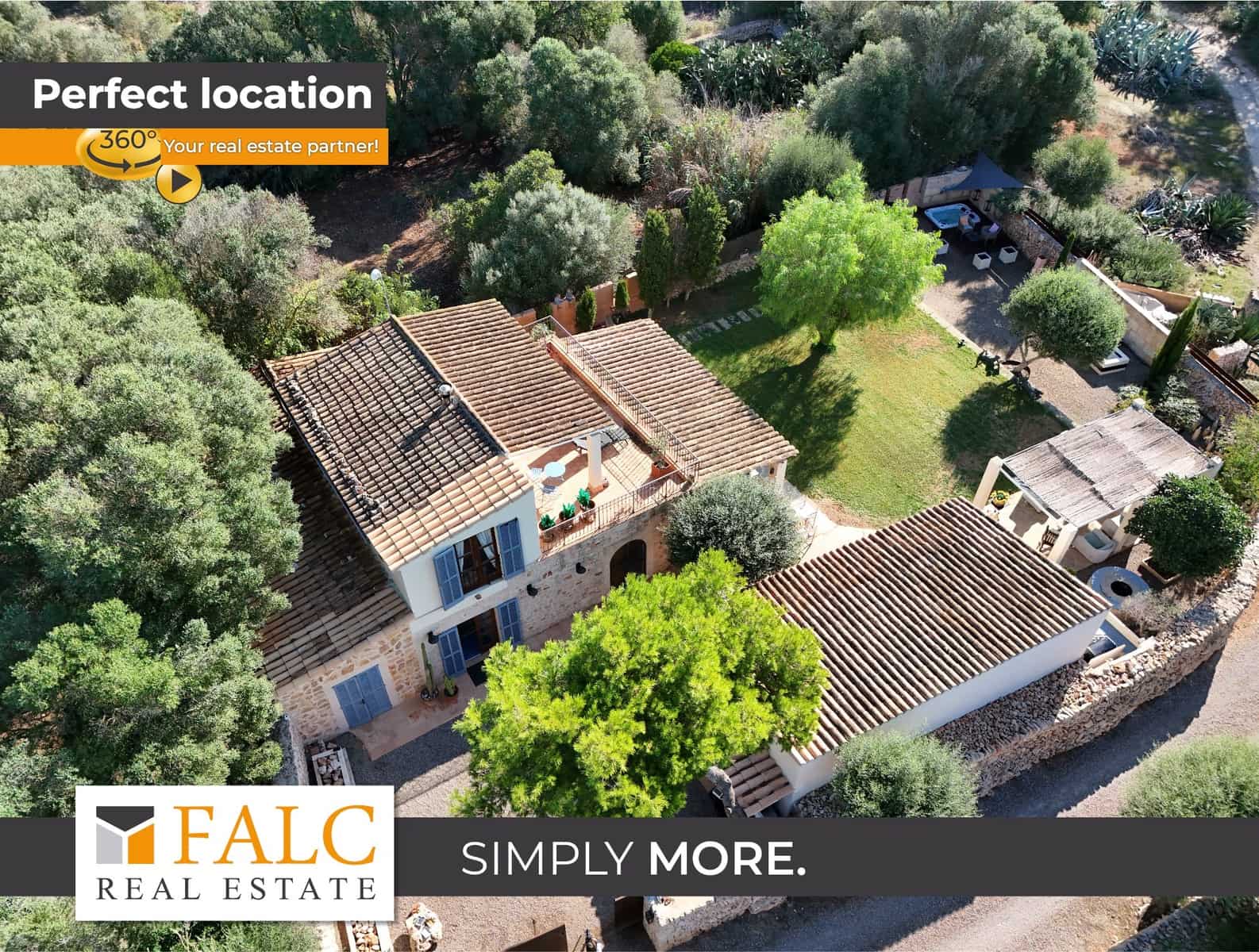 3 chambre Finca/Maison de Campagne à vendre à Santanyi avec garage - 1 425 000 € (Ref: 9195072)