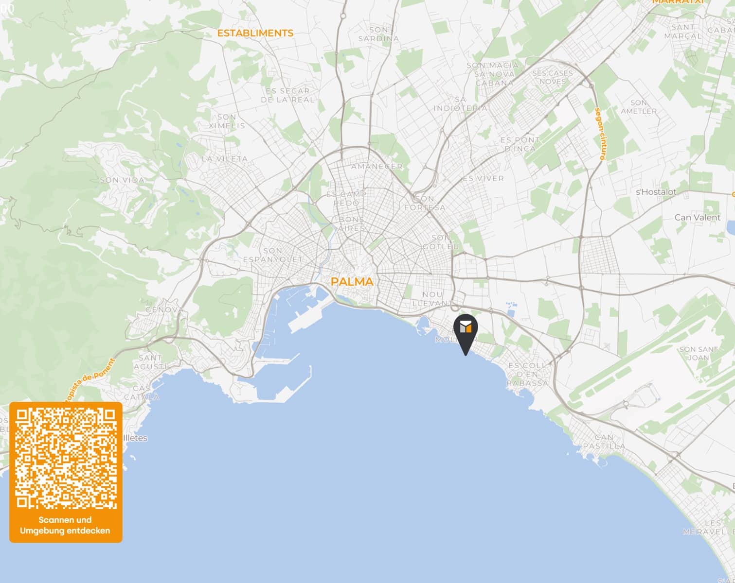 3 sypialnia Apartament na sprzedaż w Palma de Mallorca - 550 000 € (Ref: 9197109)