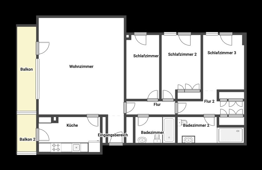 3 sypialnia Apartament na sprzedaż w Palma de Mallorca - 550 000 € (Ref: 9197109)