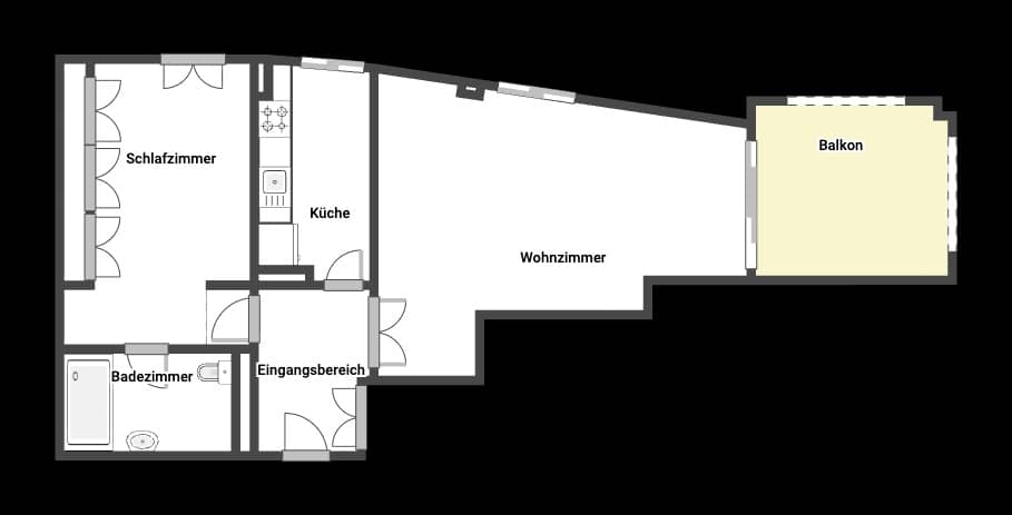 1 soverom Leilighet til salgs i Palma de Mallorca med garasje - € 520 000 (Ref: 9198022)
